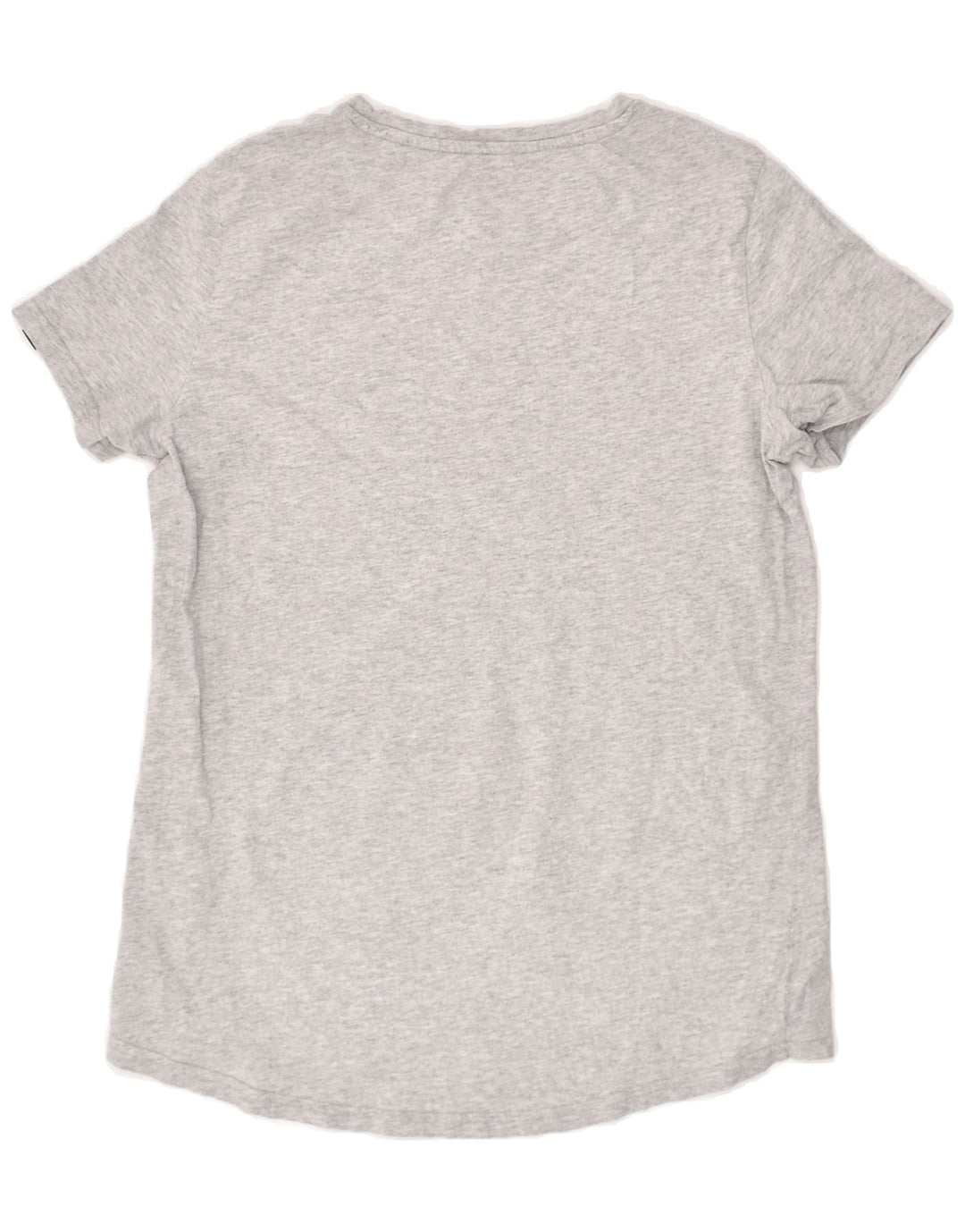 PUMA Womens Graphic T-Shirt Top UK 14 Medium Grey | Vintage Puma | Thrift | Second-Hand Puma | Used Clothing | Messina Hembry 