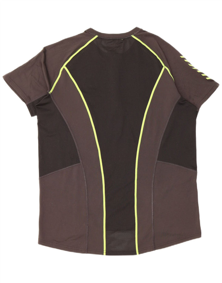 HELLY HANSEN Herre Kortærmet Pullover Træningsdragt Top XL Grå Colourblock