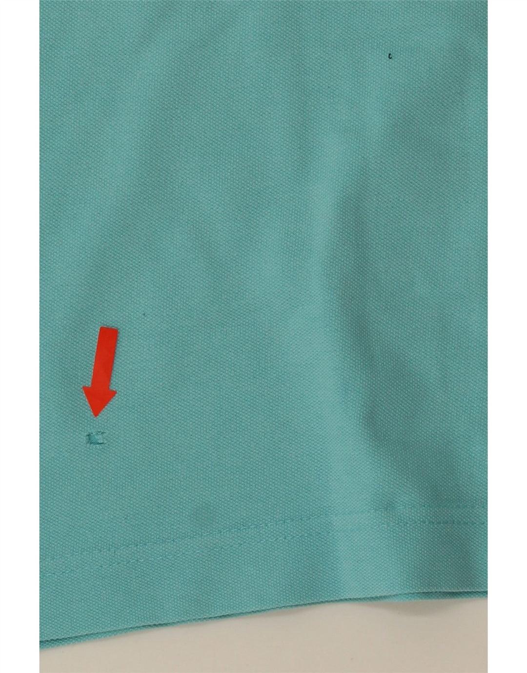 KAPPA Poloshirt til mænd XL turkis stribet