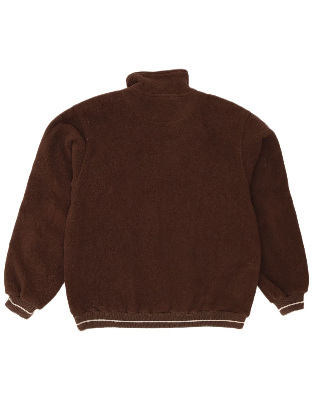 Lotto Herre lynlås hals fleece jumper medium brun polyester