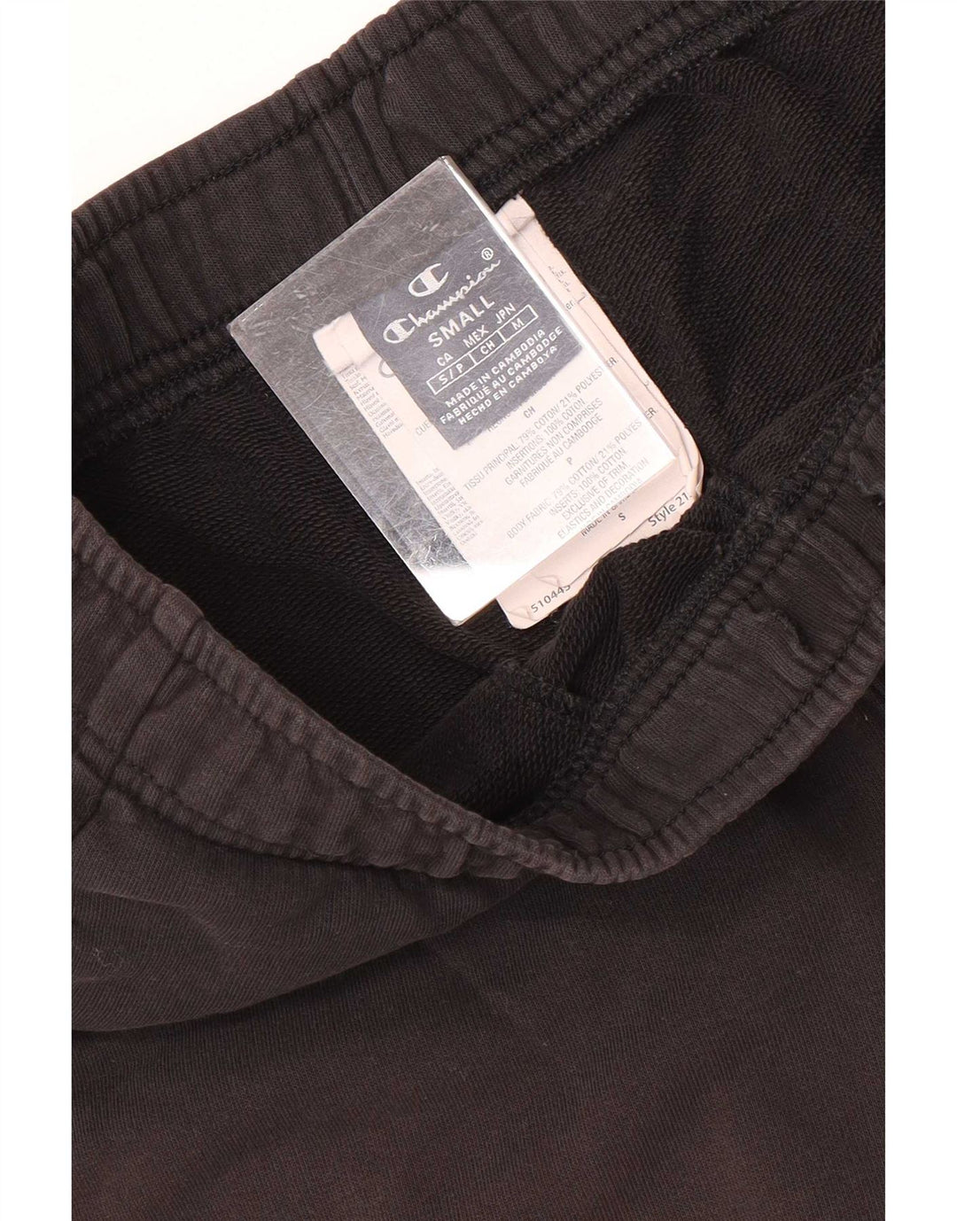 Champion Herre sportsshorts Små sorte bomuld