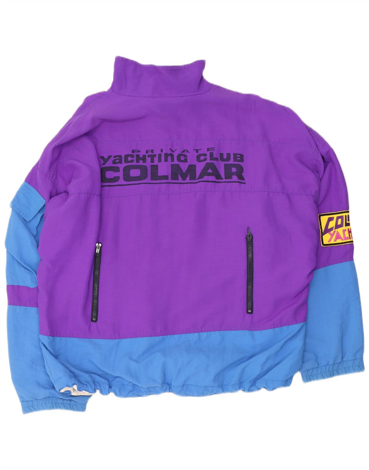 Colmar Herre grafisk træningsdragt Topjakke IT 50 Medium Lilla Colourblock