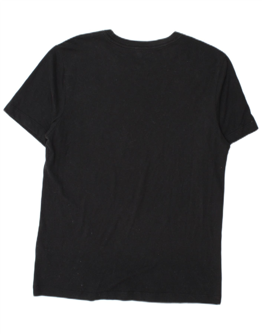 NIKE Mens Dri Fit T-Shirt Top Small Black Cotton