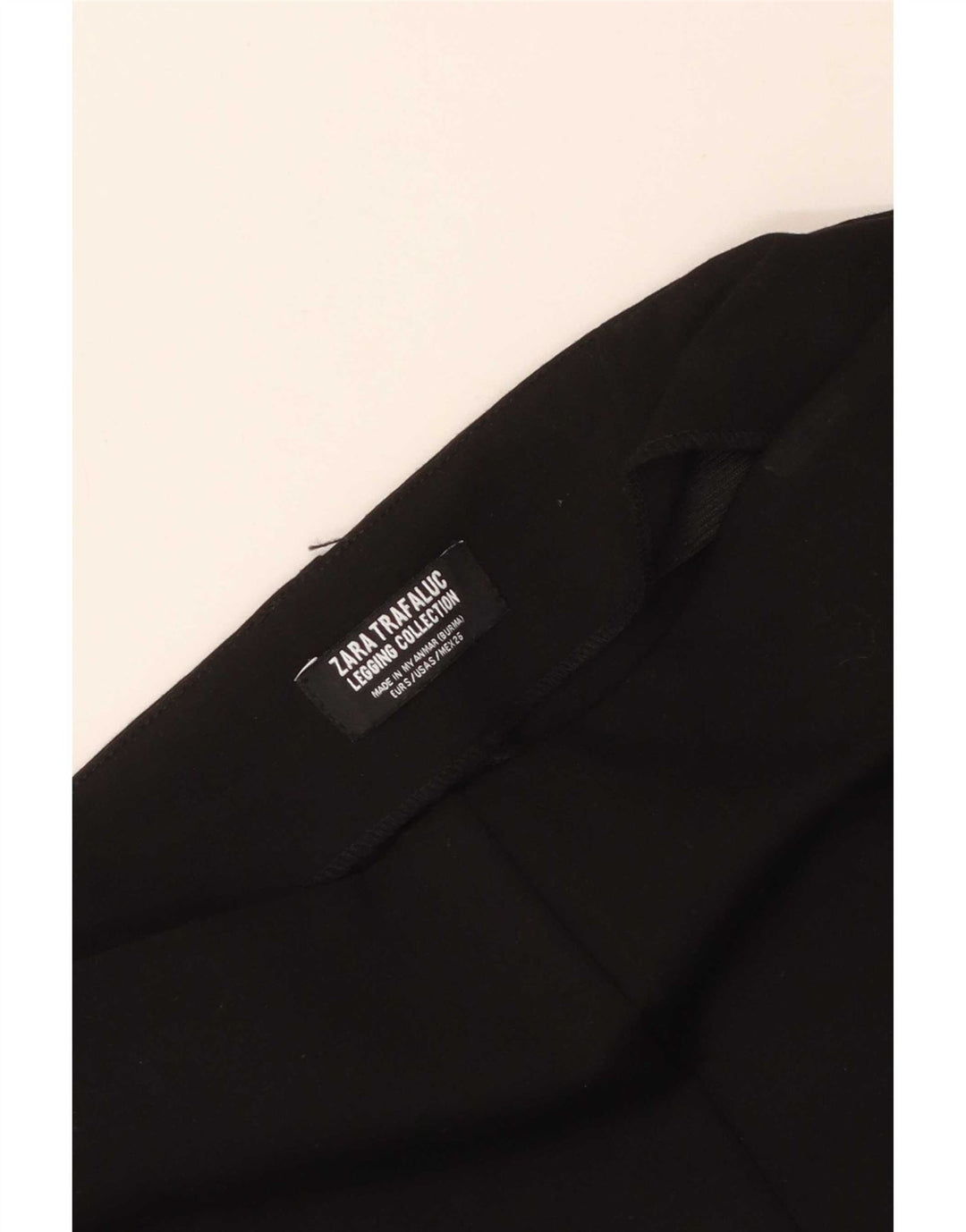 Zara Dame Trafaluc Leggings UK 8 Small Black