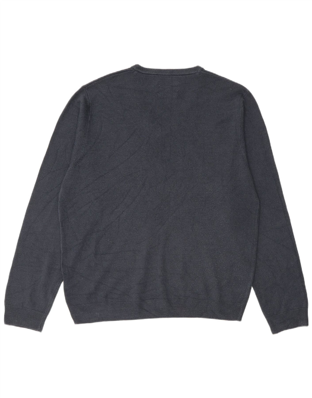 Marks & Spencer Herre V-hals sweater Stor marineblå akryl