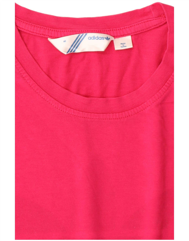 ADIDAS Grafisk T-shirt top til kvinder EU 40 Medium Pink