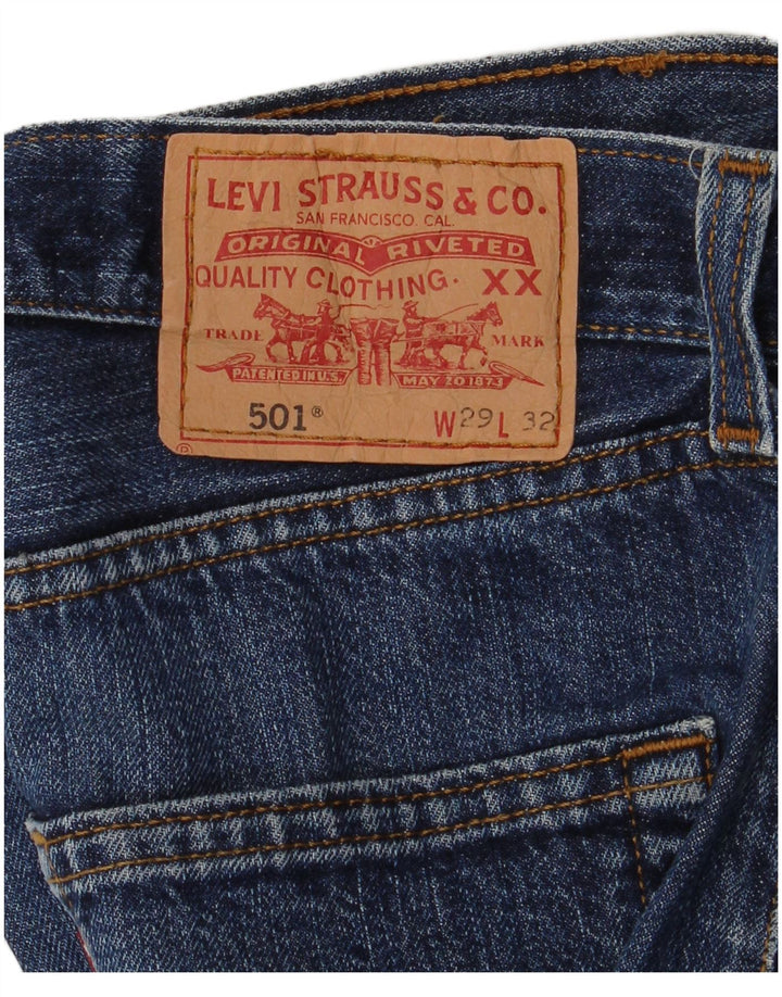Levi's Womens 501 denimshorts W29 Medium Blue