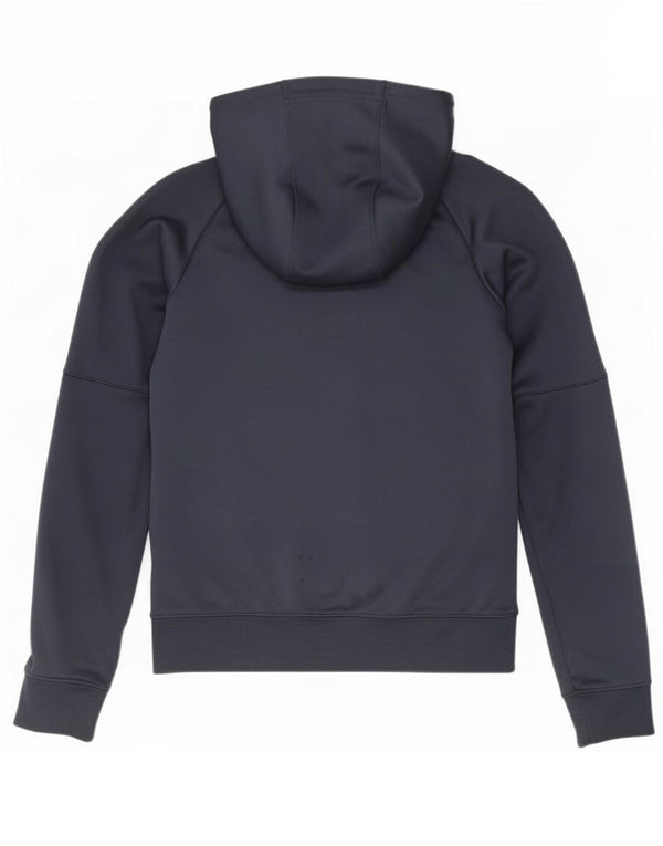 Nike Hættetrøje med lynlås til mænd, lille marineblå Colourblock Polyester