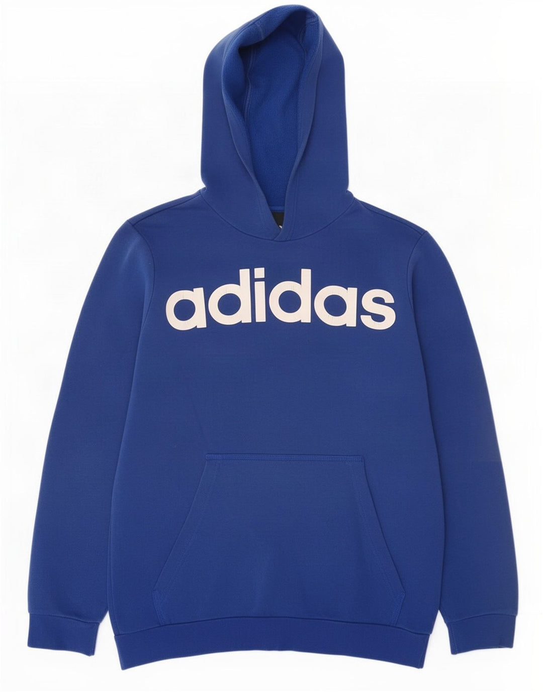 Adidas grafisk hættetrøje til mænd mellemblå