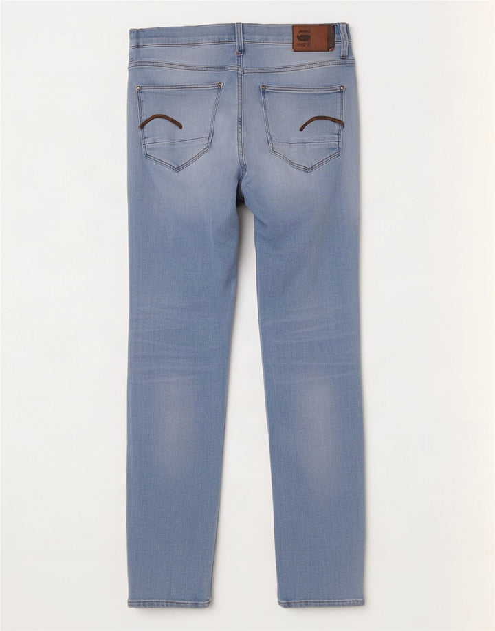 G-Star Herre Skinny Jeans W33 L32 Blå Bomuld