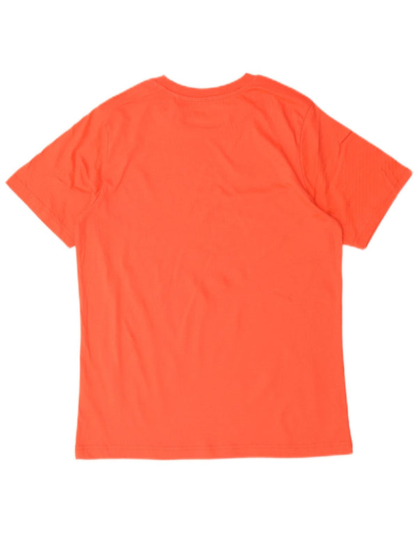 Kappa Herre T-Shirt Top Lille Orange Polyester