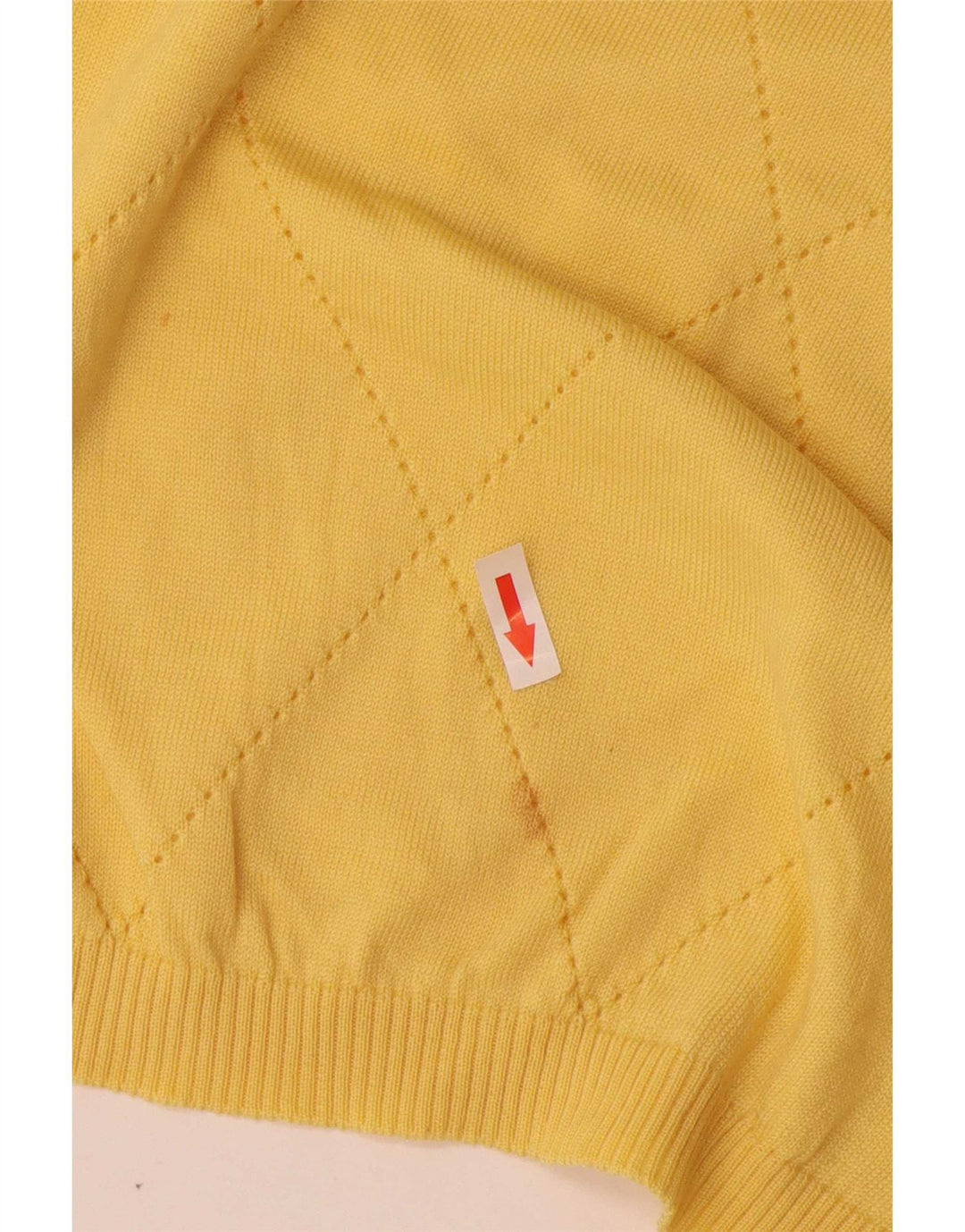 Luisa Spagnoli Dame sweater med rund hals DK 14 Medium Gul