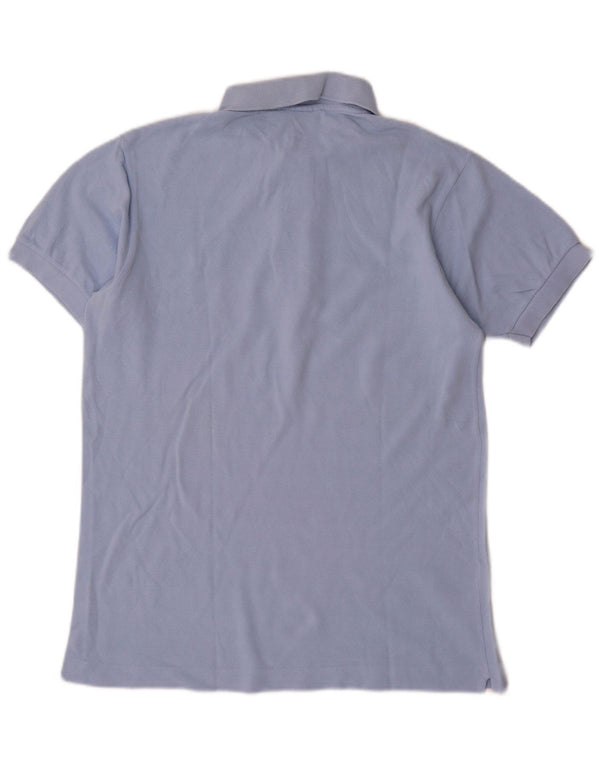Lacoste Mens Polo Shirt Size 3 Small Blue Cotton