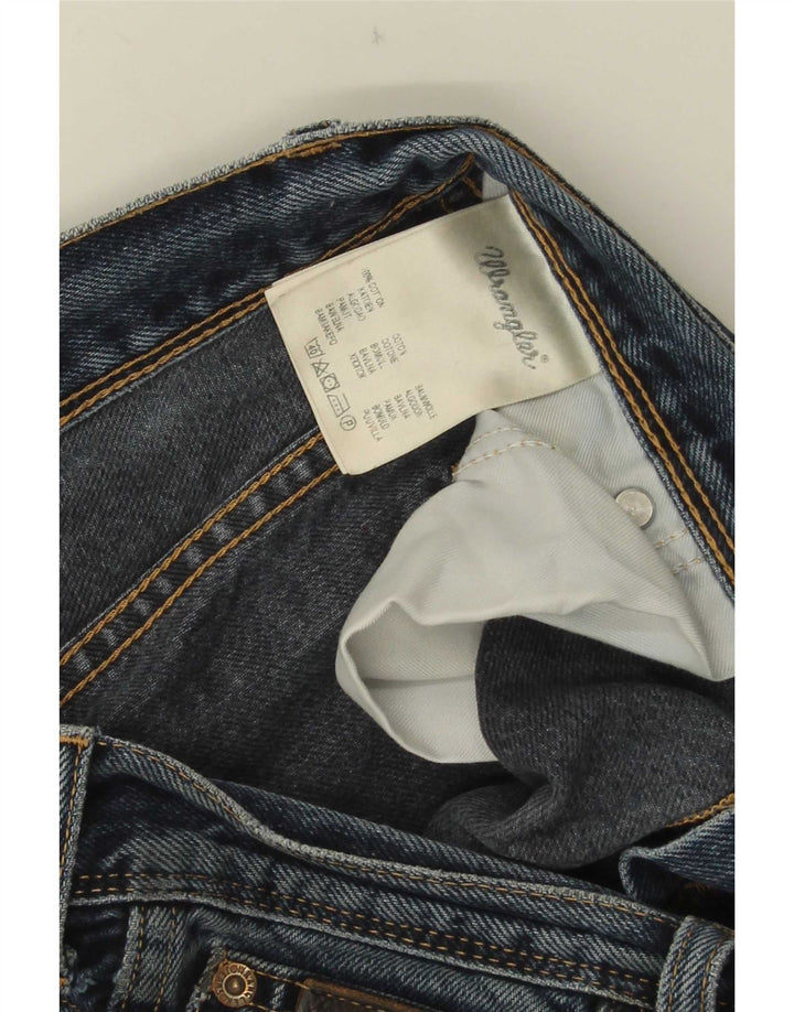 Wrangler Herre Texas Straight Jeans W34 L30 Blå Bomuld
