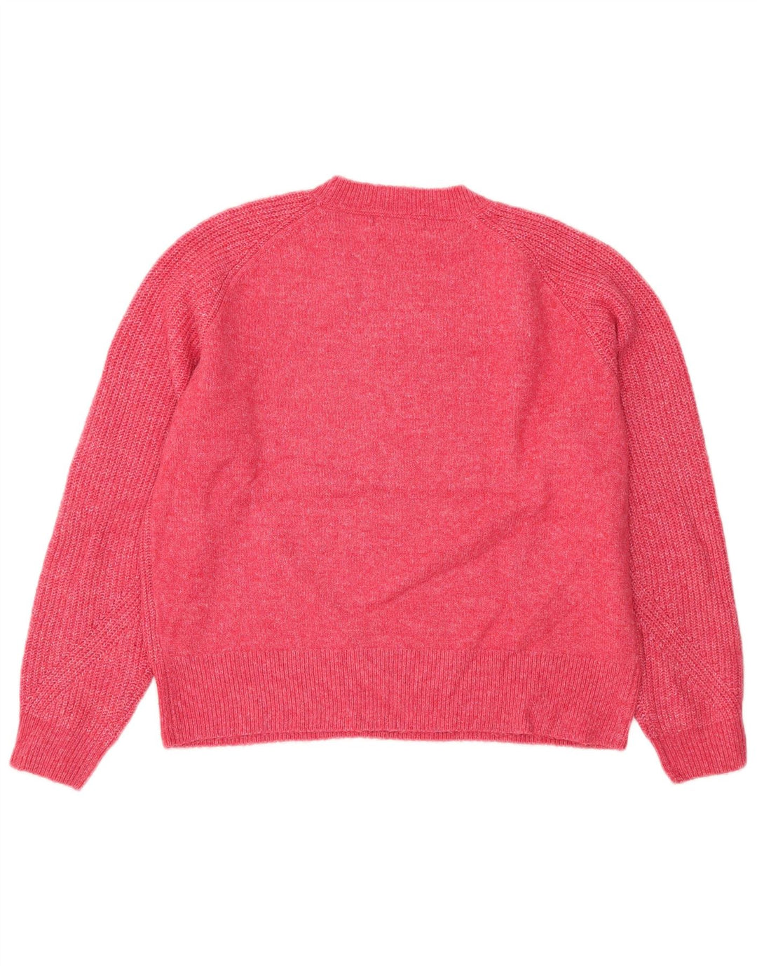 Marks & Spencer Dame sweater med rund hals DK 14 Medium Pink Flecked