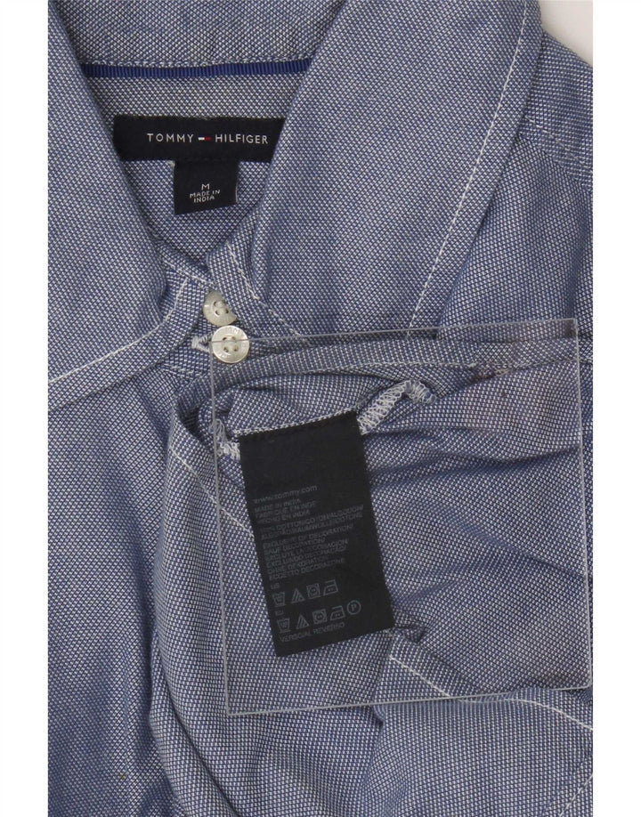 Tommy Hilfiger Dameskjorte UK 12 Medium Blue Cotton