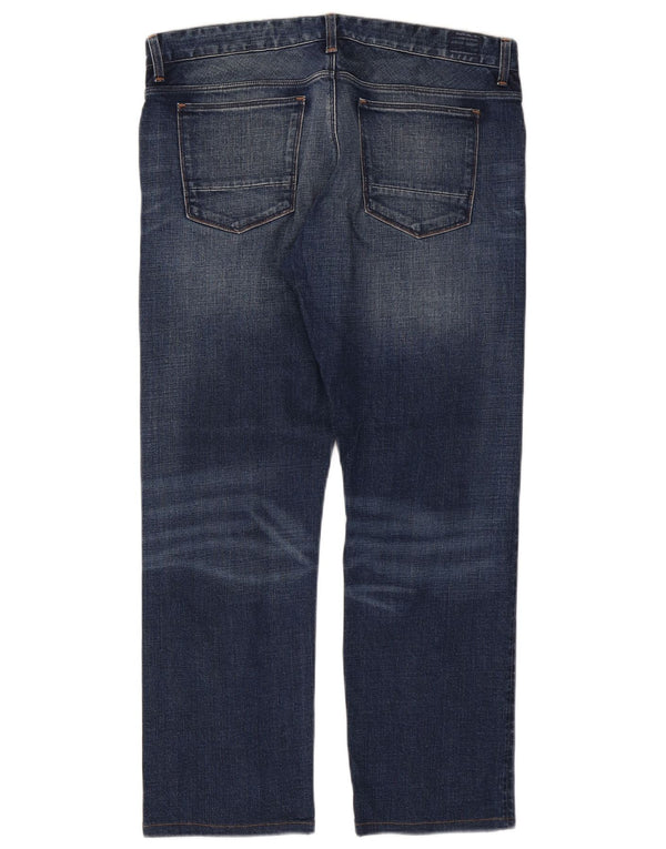 Tommy Hilfiger Straight Jeans til mænd W36 L28 Marineblå bomuld
