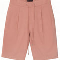 Marks & Spencer Bermuda-shorts til kvinder UK 12 Medium W30 Pink Polyester