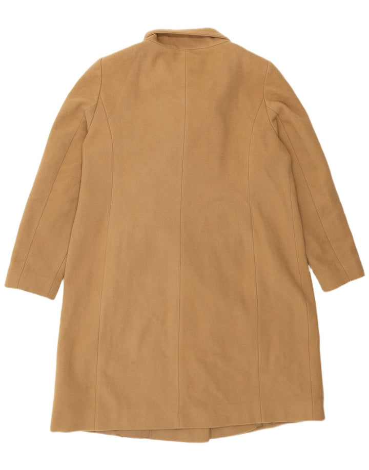 HOBBS Womens Overcoat UK 16 Large Beige Wool Vintage Hobbs and Second-Hand Hobbs from Messina Hembry 