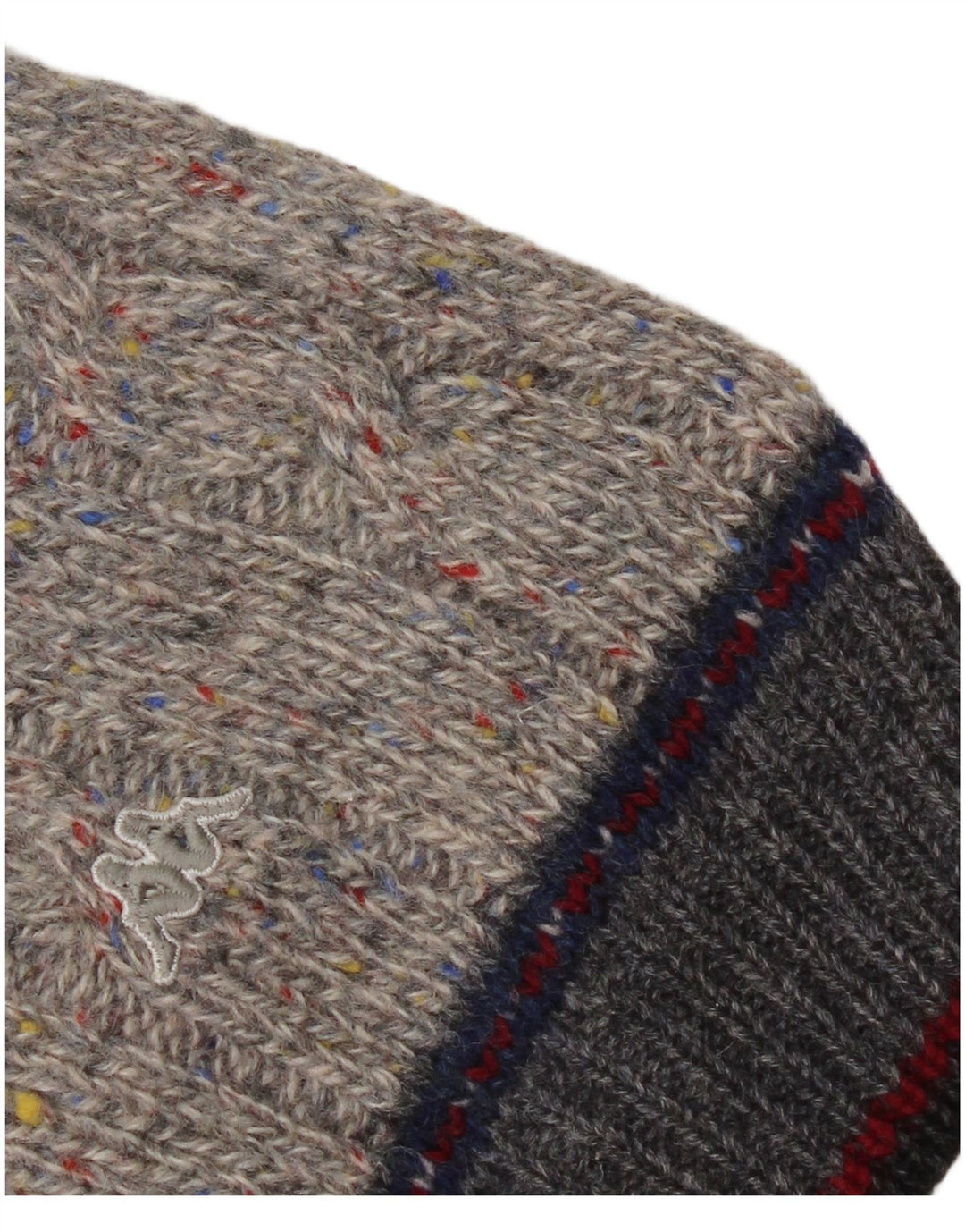 Kappa Herre Crew Neck Jumper Sweater XL Grå Flecked Virgin Wool