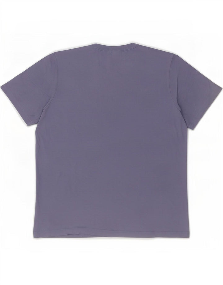 Adidas Herre T-Shirt Top Stor Blå Bomuld