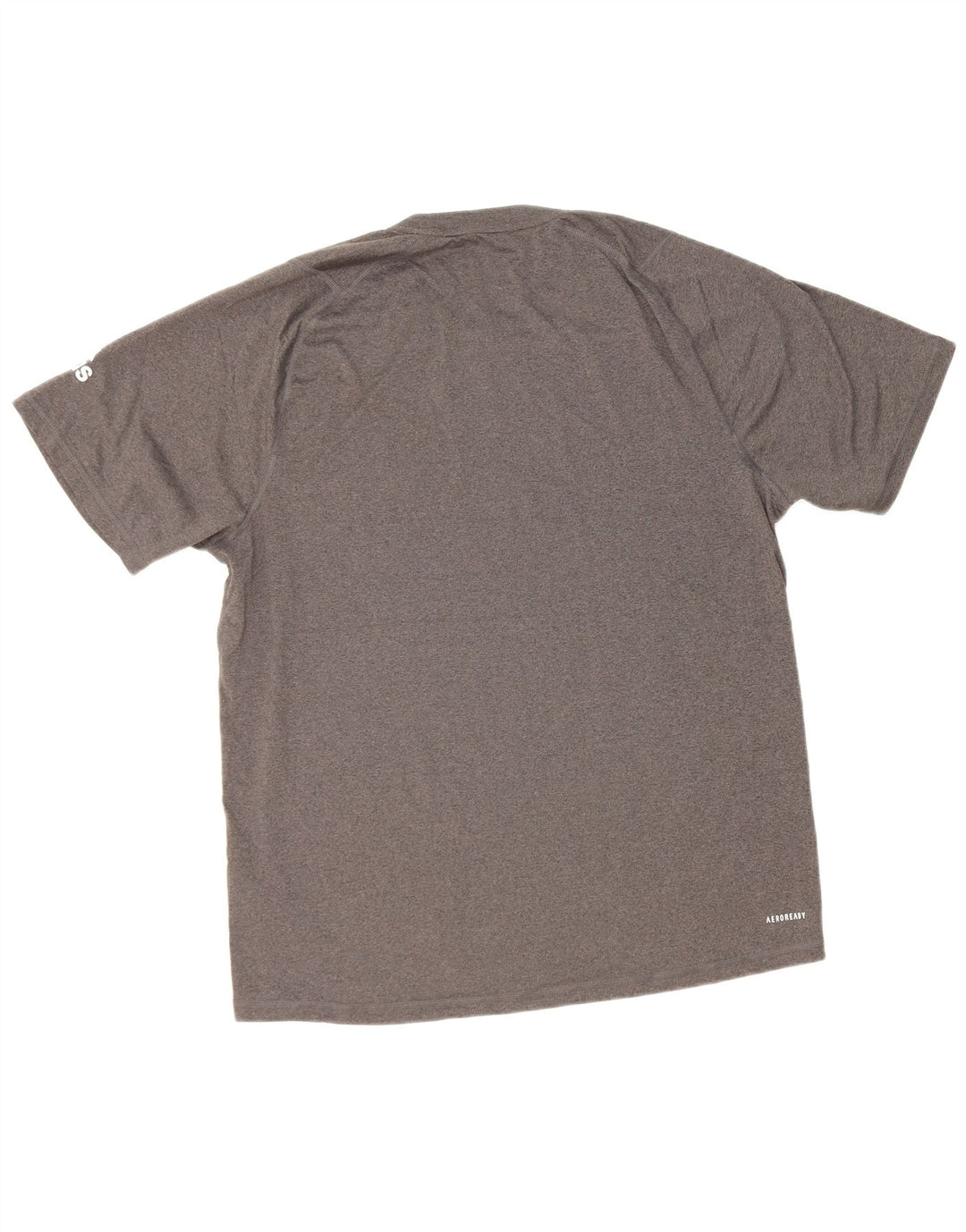 Adidas Herre Aeroready T-Shirt Top Stor Grå Polyester