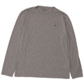 Calvin Klein Herre Top Langærmet XL Grå Polyester