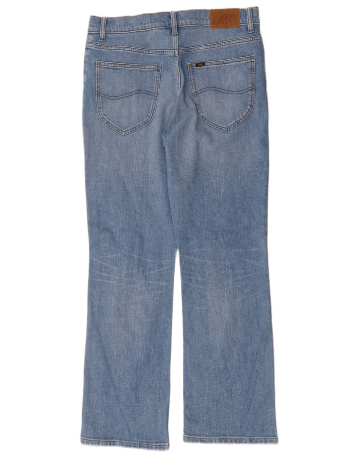 Lee Herre Bootcut Jeans W32 L32 Blå Bomuld