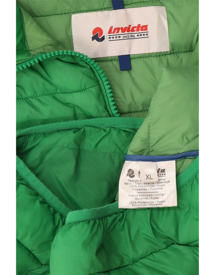 Invicta Herre polstret Gilet UK 42 XL Grøn polyamid