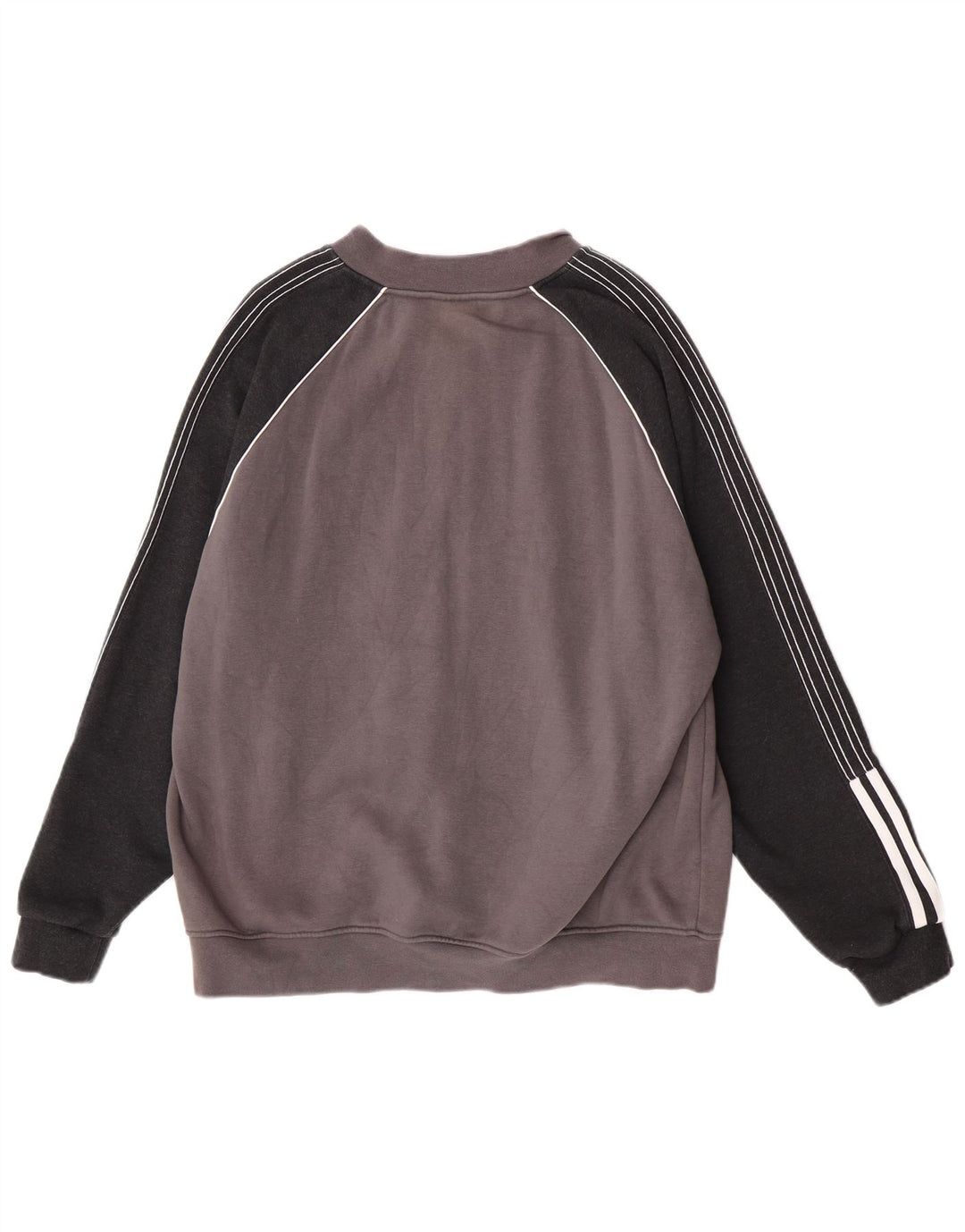 Adidas Træningsdragt til mænd Topjakke Stor Grå Colourblock Bomuld