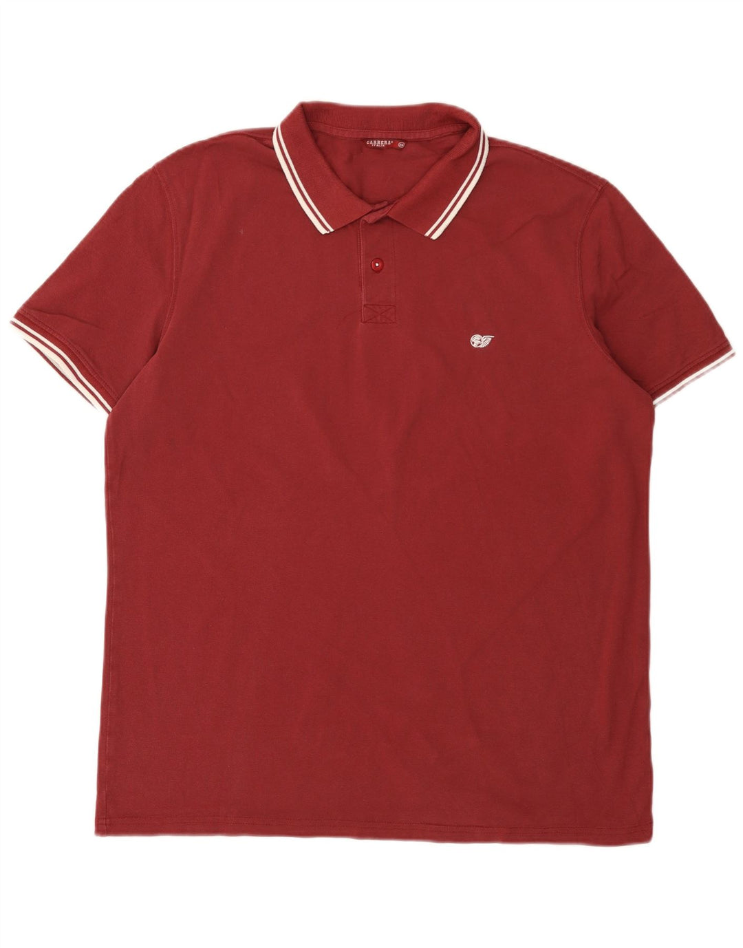 Carrera herre poloshirt 2XL Bourgogne bomuld