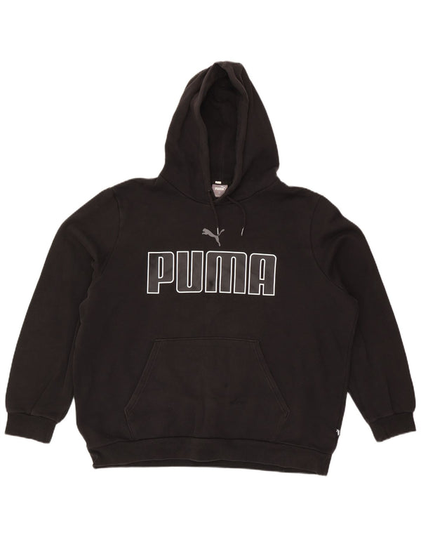 Puma Grafisk hættetrøje til mænd XL Sort