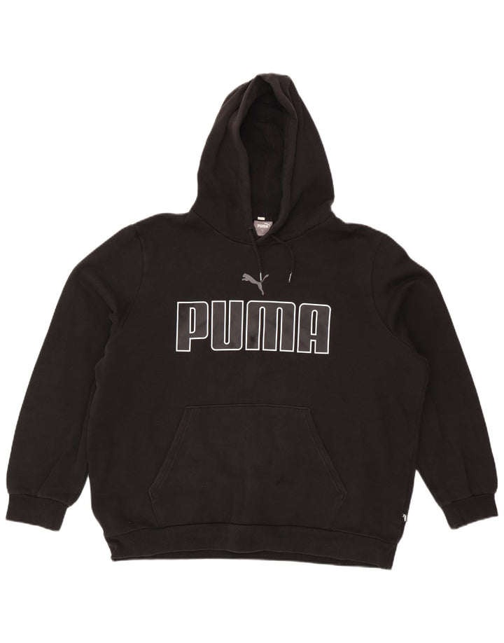 Puma Grafisk hættetrøje til mænd XL Sort