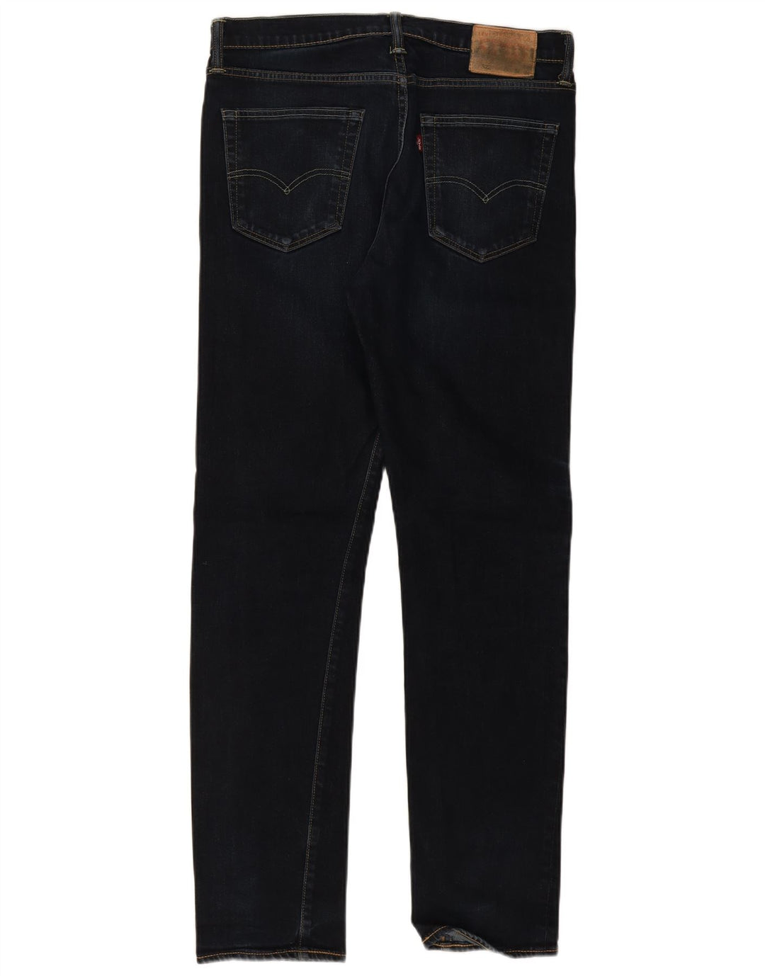 Levi's Herre 522 Slim Jeans W34 L34 Marineblå Bomuld
