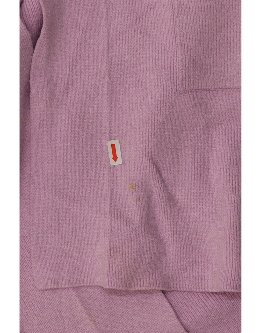 Marks & Spencer Dame Longline Åben Cardigan Sweater UK 12 Medium Pink