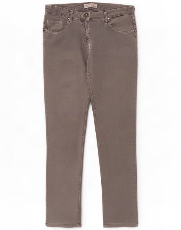 Carrera Womens 752 Regular Straight Jeans W31 L30 Grey Cotton