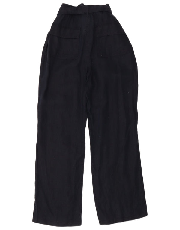Marks & Spencer Damebukser med høj talje UK 14 Large W29 L30 Marineblå
