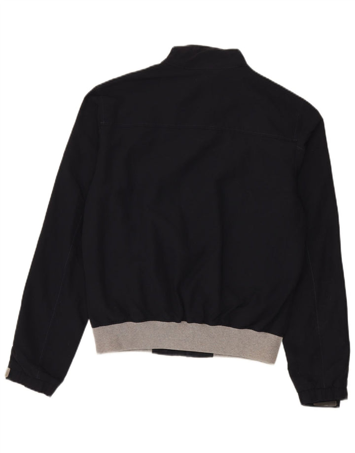 Woolrich Bomberjakke til mænd UK 38 Medium Navy Blue Colourblock Nylon