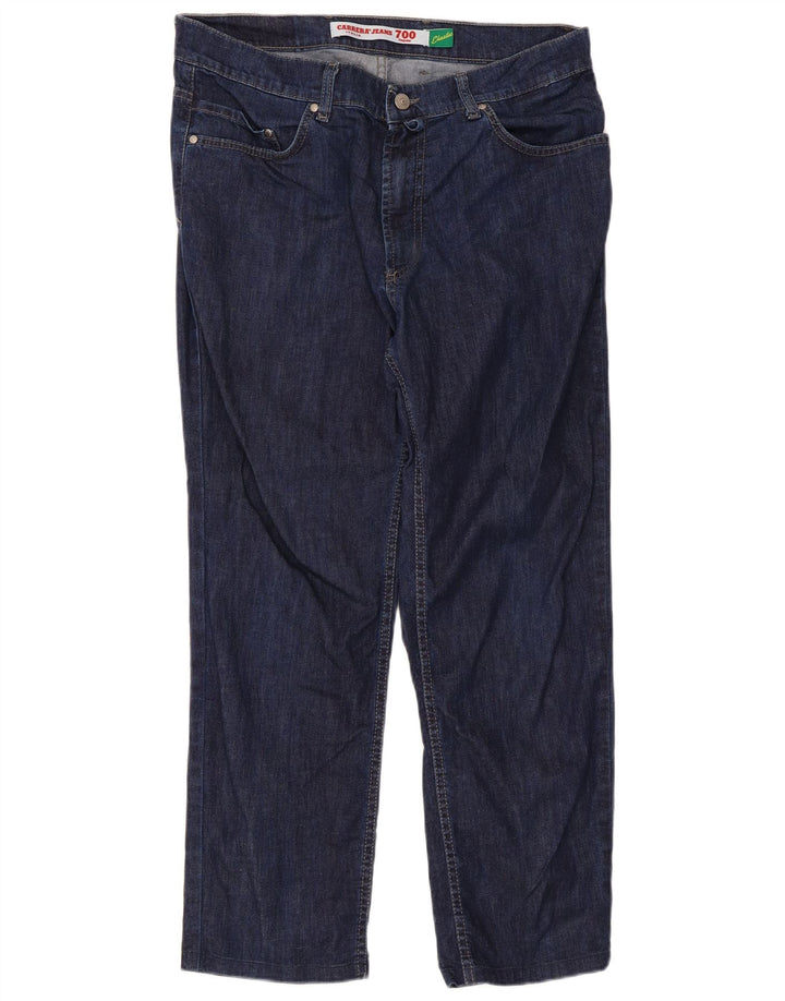 Carrera Mens 700 Regular Cropped Jeans W32 L26 Navy Blue