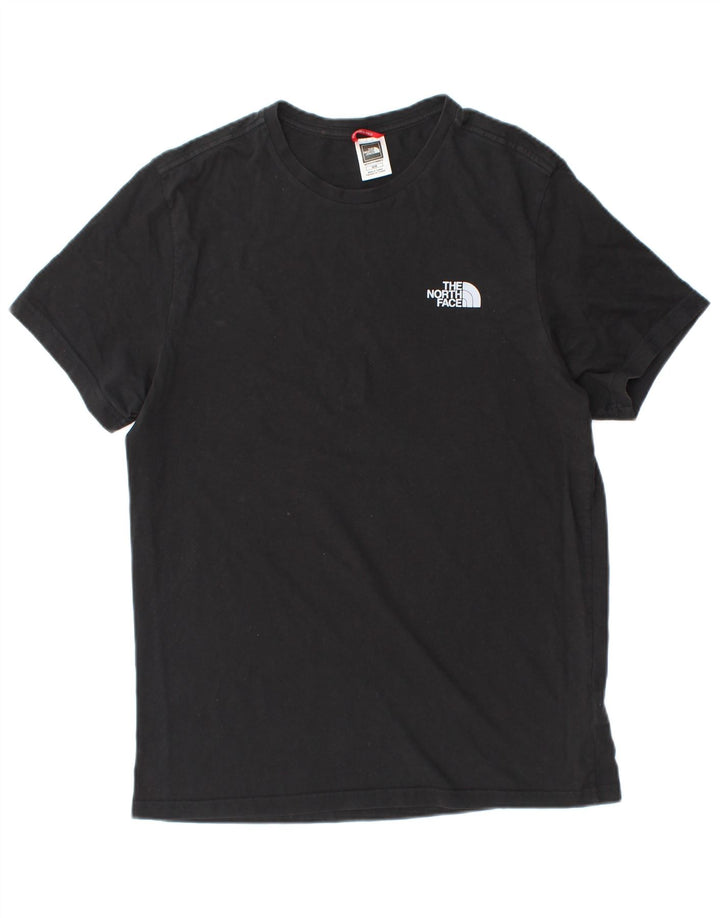 THE NORTH FACE Herre T-Shirt Top Medium Sort Bomuld