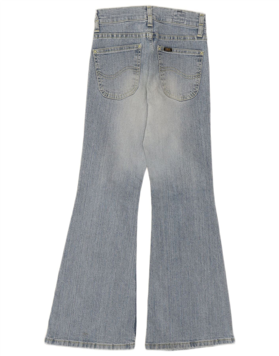 Lee Girls Flared Jeans 8-9 år W22 L24 Blå Bomuld