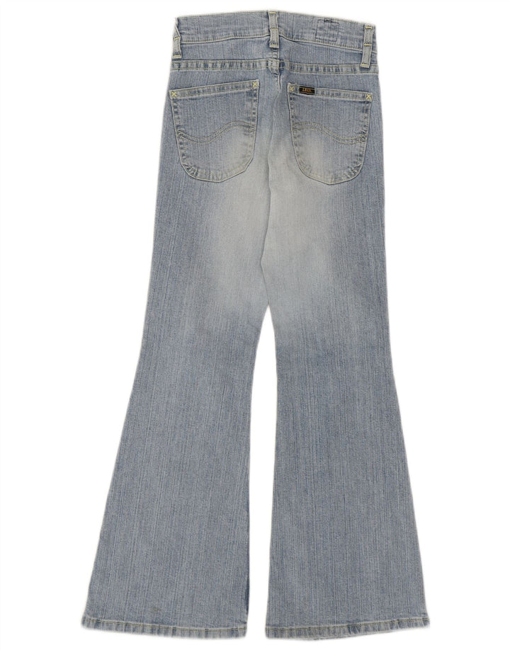 Lee Girls Flared Jeans 8-9 år W22 L24 Blå Bomuld