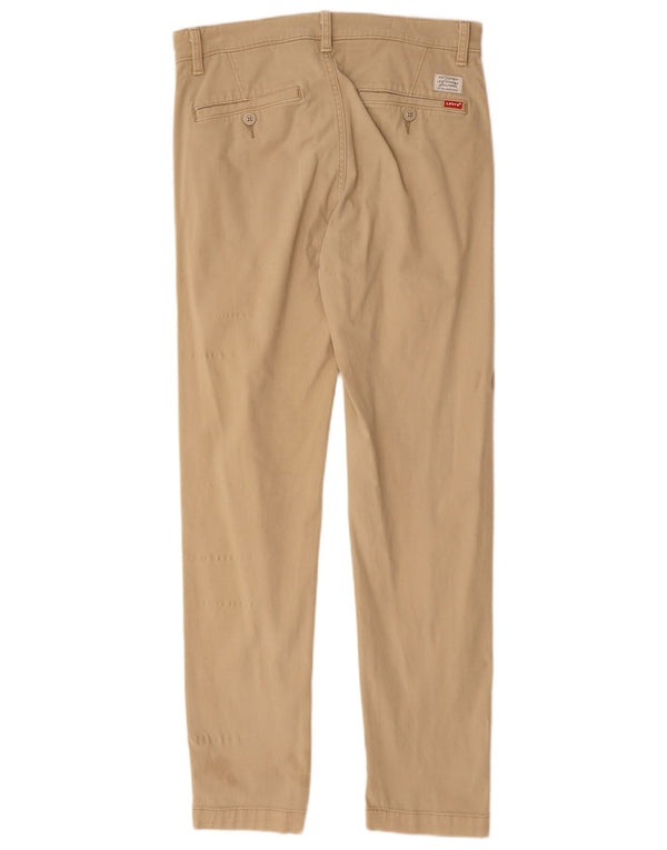 Levi's Herre Standard tilspidsede Chinobukser W30 L32 Beige Bomuld