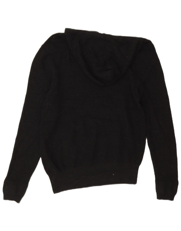 All Saints Herre Hættetrøje Sweater Medium Sort Merinould