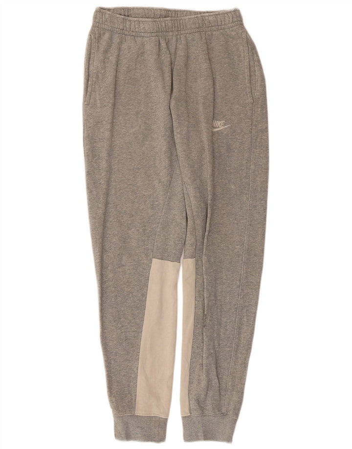 Nike Træningsdragt bukser til mænd Joggers Små Grå Colourblock Bomuld