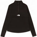 The North Face Dame Pullover med lynlås-hals-træningsdragt Top UK 10 Small Black