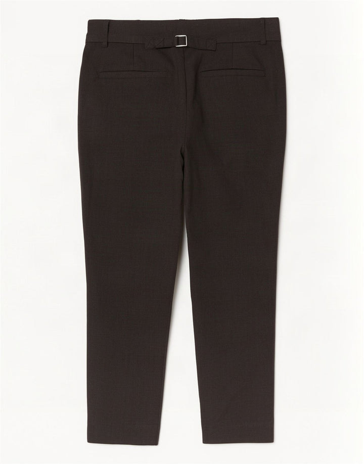 Zara Womens Pegged Cropped Trousers Medium W28 L26 Grå ternet