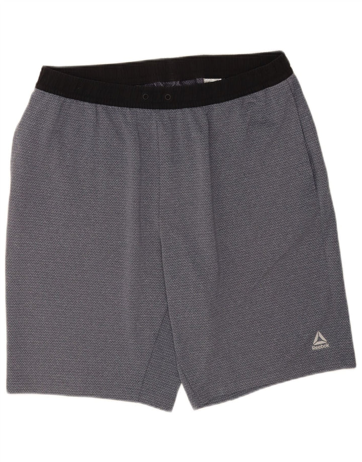 Reebok Herre Sportshorts XL Grå Polyester