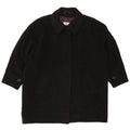 Valentino Dame Overfrakke IT 46 Stor Sort Uld