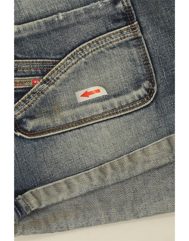 Diesel denimshorts til kvinder W29 Mellemblå bomuld